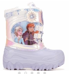 NWOT purple Kids' Frozen 2 Light Up Winter Boot Toddler